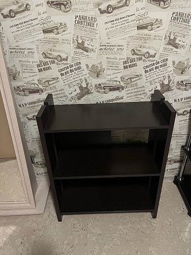 Стеллаж 85 см венге фото покупателя 1