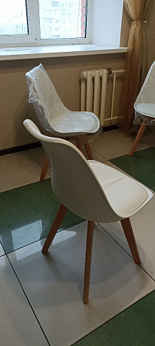 Деревянный стул Bonuss темно-серый / черное сидение / черный фото покупателя 72