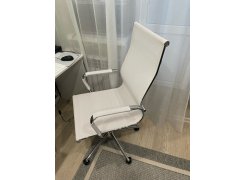 Компьютерное кресло Reus черная сетка / хром фото покупателя 38