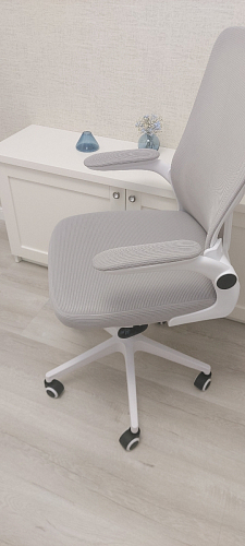 Компьютерное кресло Konfi dark gray / pink / white фото покупателя 140