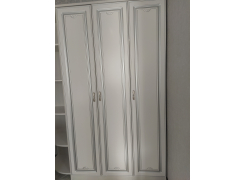 Шкаф двухдверный Melania 02 рамух белый фото покупателя 1