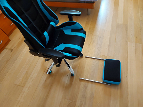 Компьютерное кресло Kano черное / красное фото покупателя 85