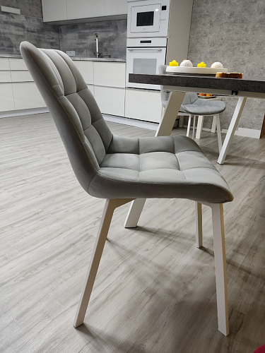 Стул на металлокаркасе Челси бирюзовый / черный фото покупателя 83