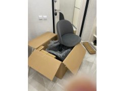 Стул на металлокаркасе Gabi 1 gray / black фото покупателя 349