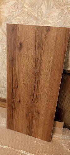 Письменный стол Челси Лофт дуб вотан / черный матовый фото покупателя 5