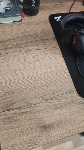 Деревянный стол Лота Лофт 140х80 черный матовый / бетон светлый фото покупателя 156