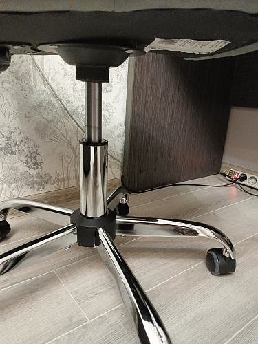 Компьютерное кресло Fiesta/Фиеста флок серый 29 фото покупателя 21