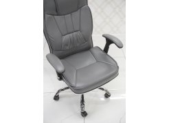 Компьютерное кресло Vestra light gray / black из шоурума 3