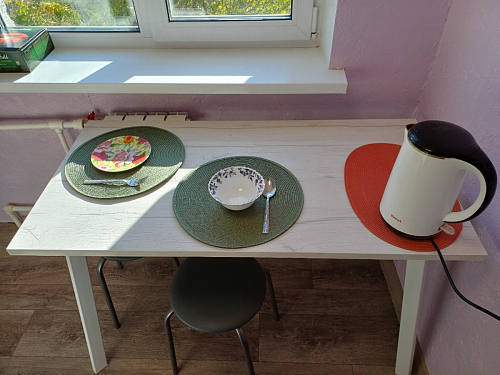 Стол Тринити Лофт 120 32 мм дуб галифакс табако / черный матовый фото покупателя 130