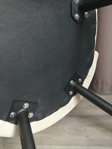 Стул на металлокаркасе Gabi green / black / silver фото покупателя 231