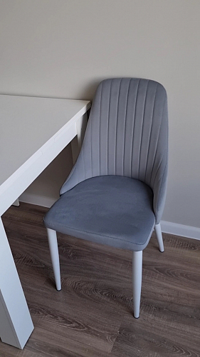 Стул на металлокаркасе Kora black / gray фото покупателя 90