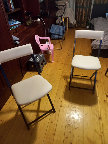 Стул на металлокаркасе Elevis зеленый / черный фото покупателя 5