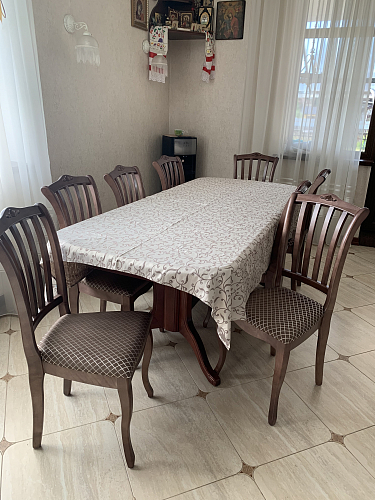 Деревянный стул Виньетта белый / лайн белый люкс фото покупателя 13