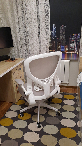 Компьютерное кресло Konfi dark gray / pink / white фото покупателя 131