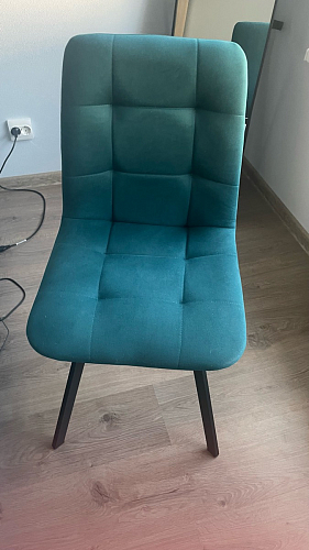 Комплект стульев Чилли 4 шт темно-серый / черный фото покупателя 219