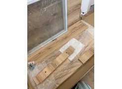 Письменный стол Леон Лофт дуб делано темный / черный матовый фото покупателя 117