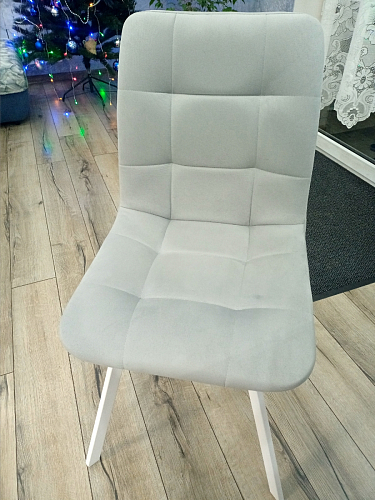 Стул на металлокаркасе Чилли черный / зеленый фото покупателя 1126