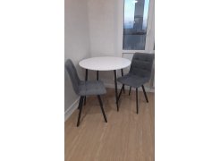 Стул на металлокаркасе Чилли горчичный / белый фото покупателя 493