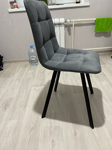 Стул на металлокаркасе Чилли бирюзовый / черный фото покупателя 948