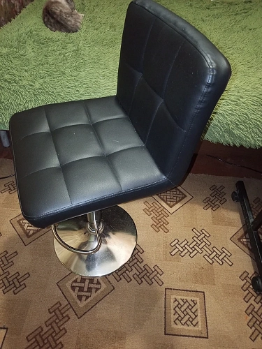 Барный стул Paskal black / chrome фото покупателя 5