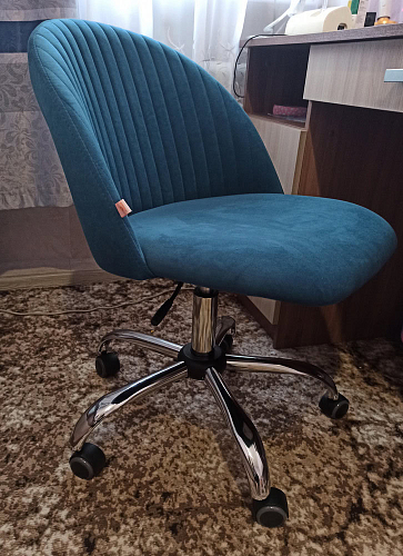 Компьютерное кресло Melody/Мелоди молочное фото покупателя 52