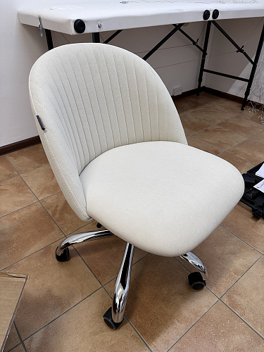 Компьютерное кресло Melody/Мелоди молочное фото покупателя 97