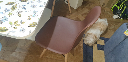 Пластиковый стул Eames PC-015 серый фото покупателя 200