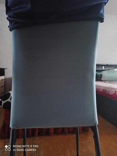 Стул на металлокаркасе Tod light blue / yellow / black фото покупателя 21