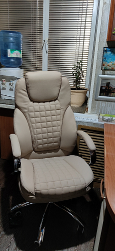 Компьютерное кресло Herd темно-бежевое фото покупателя 24