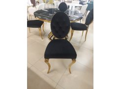 Стул Odda черный / золотой из шоурума 3