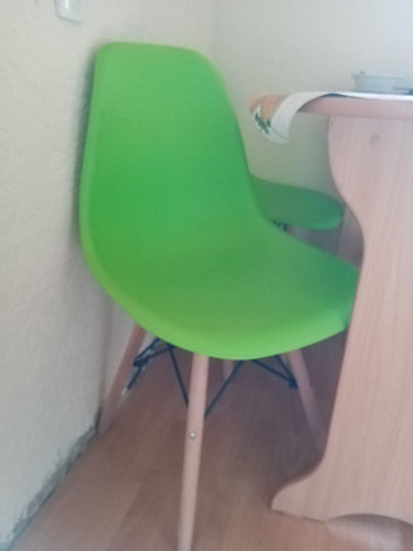 Стул Cindy Eames mod. 001 khaki / natural фото покупателя 342