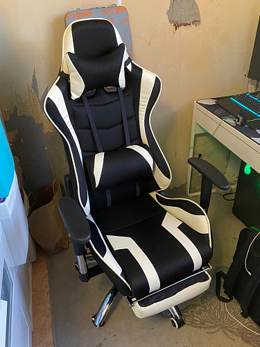 Компьютерное кресло Kano 1 light blue / black фото покупателя 112
