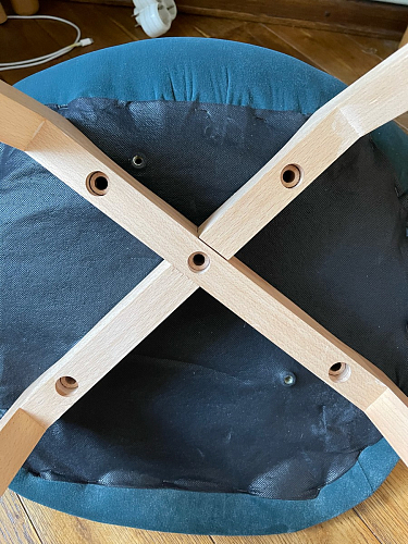 Деревянный стул Filip green фото покупателя 3