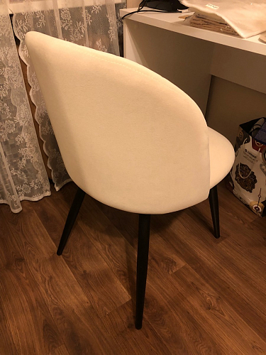 Стул на металлокаркасе Gabi gray / black фото покупателя 784