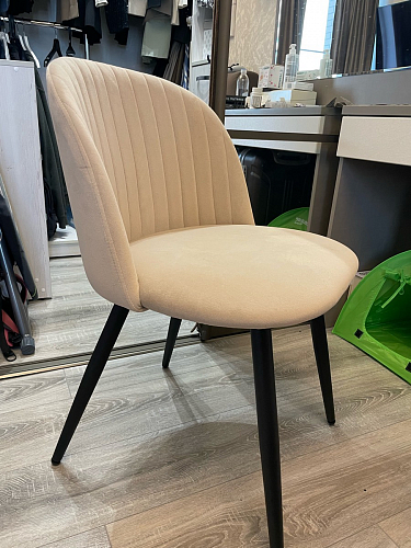 Стул на металлокаркасе Gabi gray / black фото покупателя 139