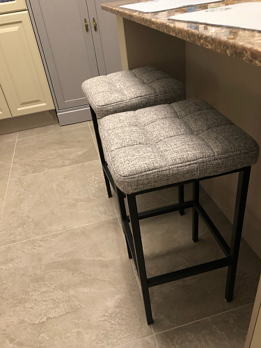 Барный стул Лофт линкольн белый / белый матовый фото покупателя 232