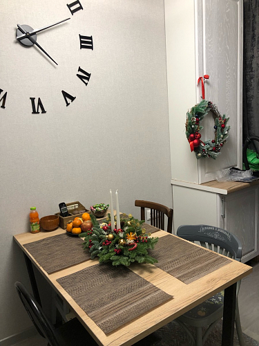 Деревянный стол Лота Лофт 120х75 белый матовый / дуб крафт золотой фото покупателя 320