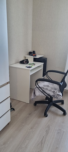 Компьютерный стол Джаз-24 левый дуб молочный фото покупателя 47