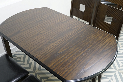 Стол обеденный раздвижной Modena (Модена) тобакко из шоурума 3