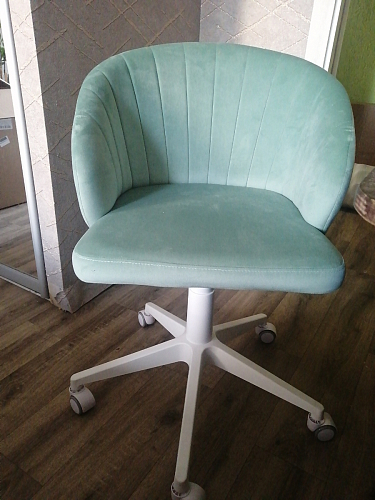 Компьютерное кресло Пард экокожа белый фото покупателя 128