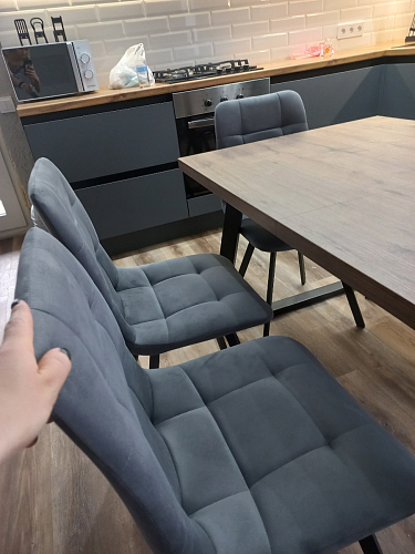 Комплект стульев Чилли 2 шт бежевый / черный фото покупателя 1033