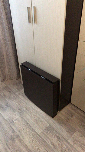 Стол-книжка СтК6 венге / дуб молочный высота 54 см фото покупателя 132