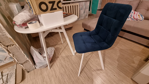 Комплект стульев Чилли 2 шт бежевый / черный фото покупателя 1330