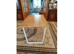 Стол Лота Лофт 140 25 мм черный матовый / бетон фото покупателя 692