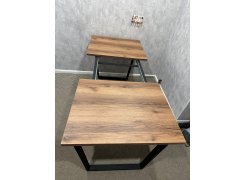 Стол Лота Лофт 140 25 мм черный матовый / бетон фото покупателя 701