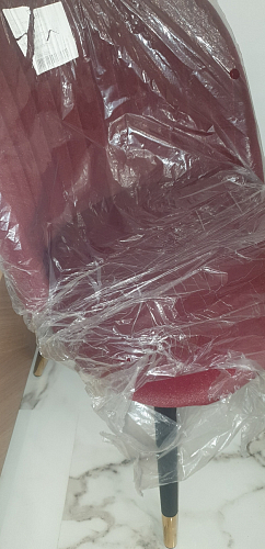 Стул на металлокаркасе Gabi green / black / silver фото покупателя 132