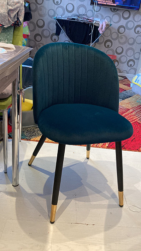 Стул на металлокаркасе Gabi latte / gold / black фото покупателя 698