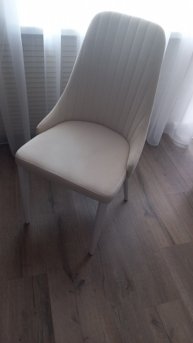 Стул на металлокаркасе Kora light purple / black фото покупателя 265