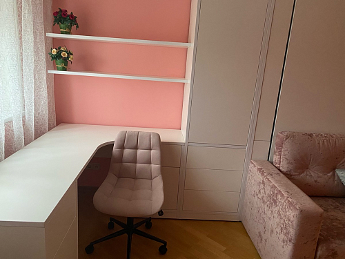 Компьютерное кресло Честер голубой (velutto 47 ) / черный фото покупателя 47