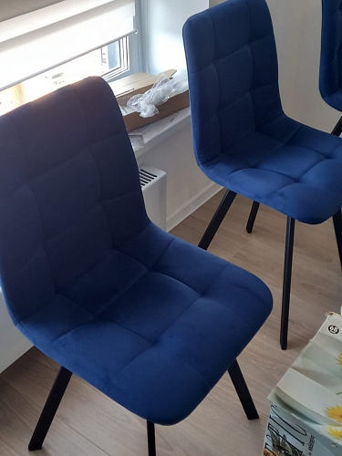 Комплект стульев Чилли 2 шт бежевый / черный фото покупателя 241